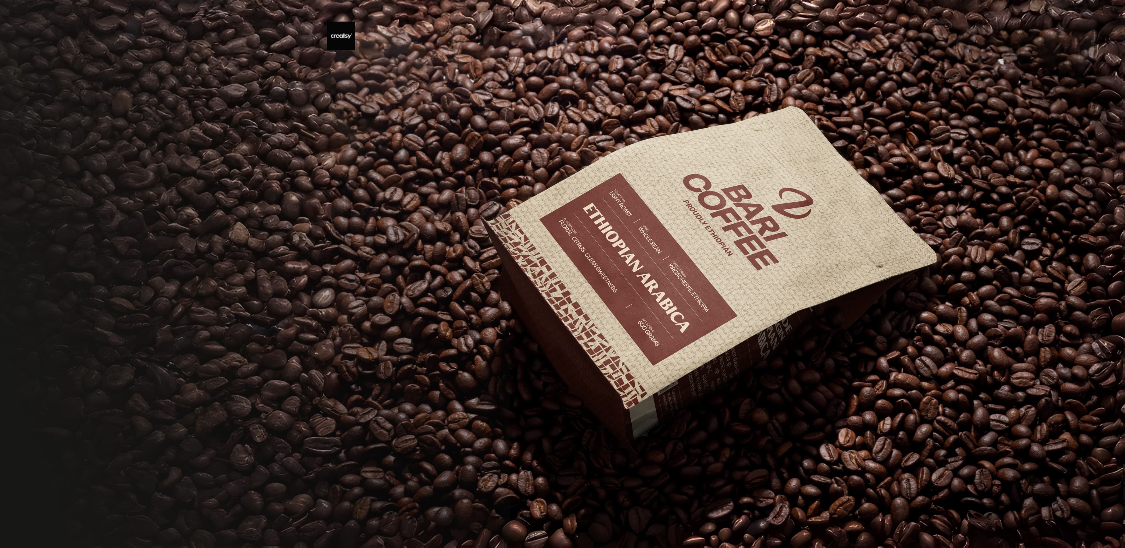 Ethiopian coffee highlands